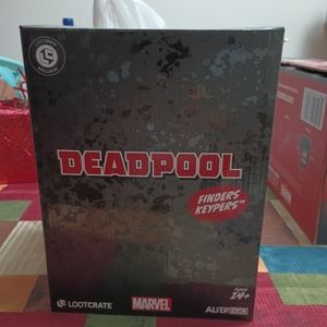 Finders keepers X force Deadpool statue